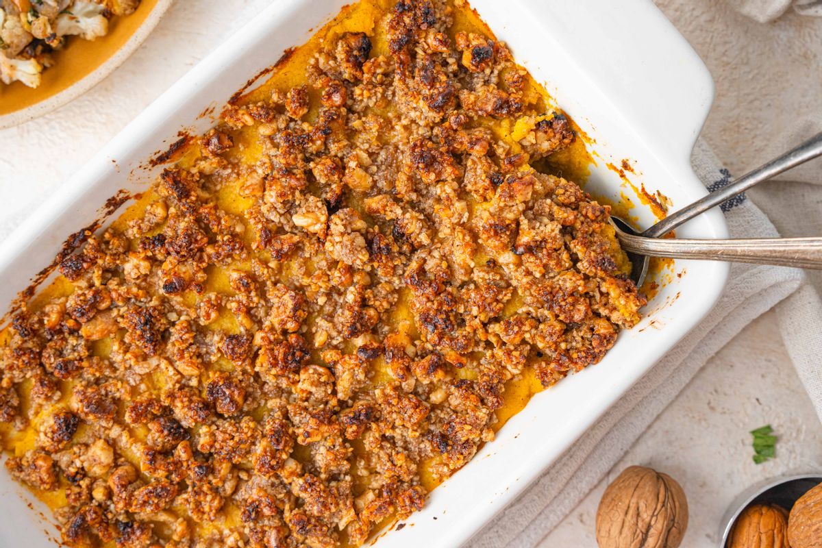 Keto “Sweet Potato” Casserole