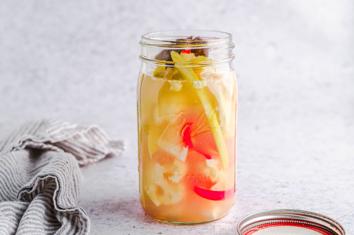 Keto Pickled Vegetables