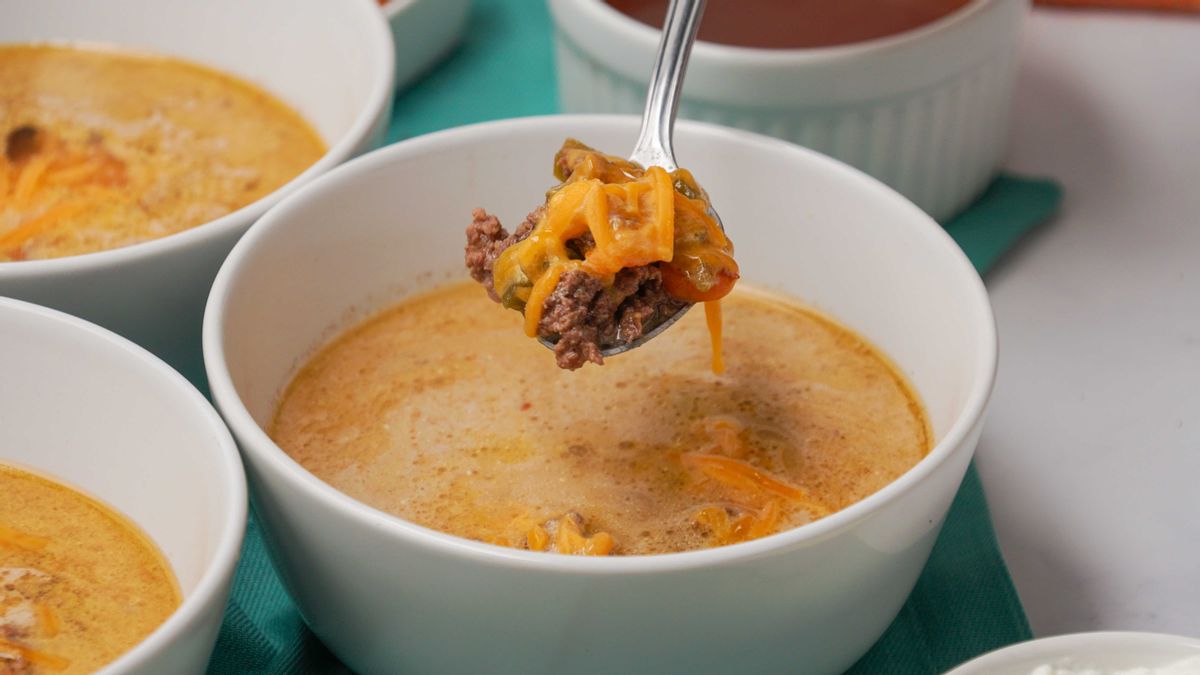 Keto Beef Chili With Cheese
