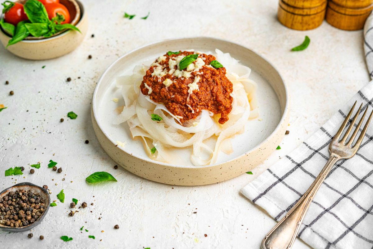 Easy Keto Bolognese Pasta