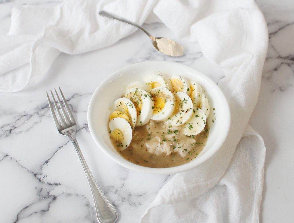 Low Carb Vegetarian Mashed Potato Bowl