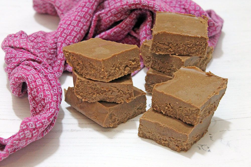 Keto Chocolate Ginger Fudge