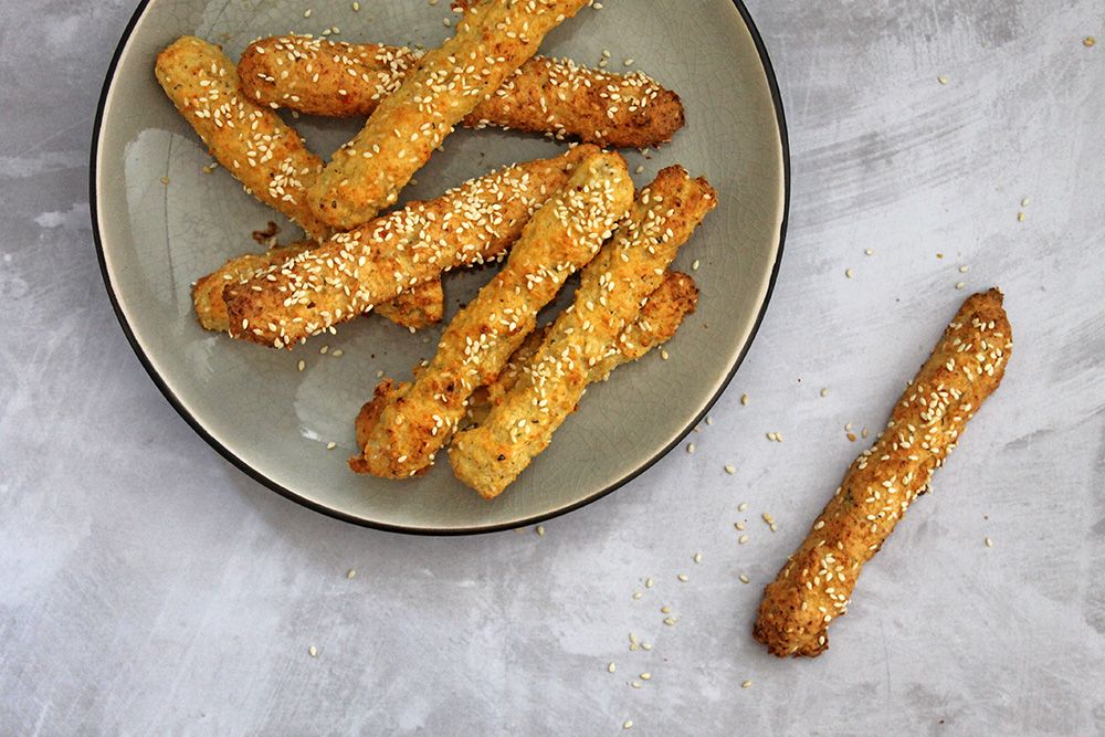 Keto Cauliflower Bread Sticks Carb Manager