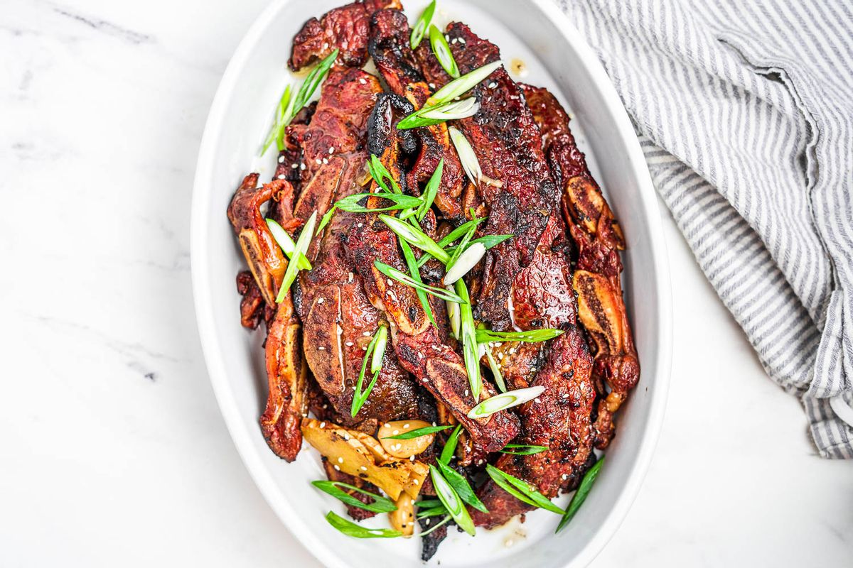 Low Carb Korean Kalbi Beef