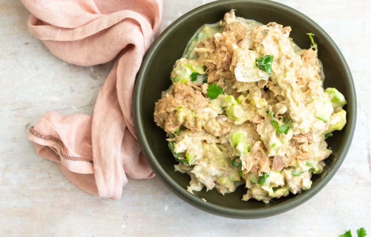 Keto Avocado and Lime Tuna Mayo