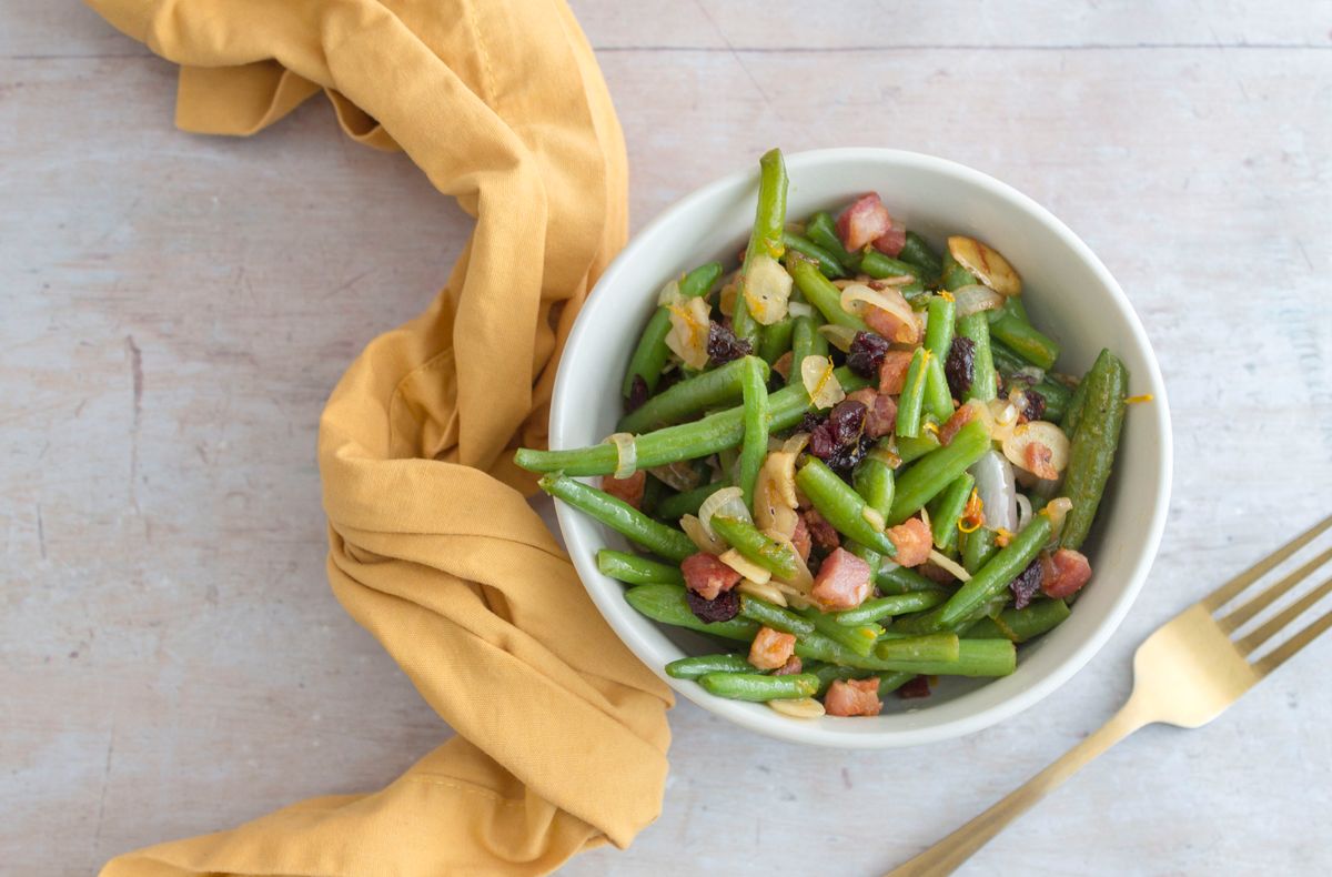 Keto Leftover Thanksgiving Green Beans