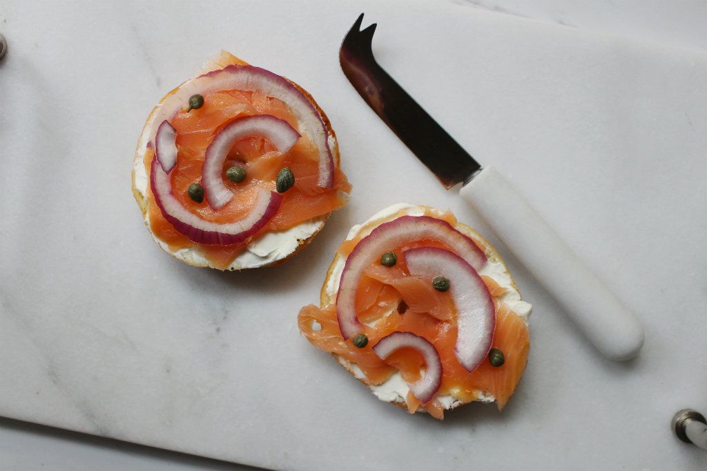 Low Carb Bagel And Lox