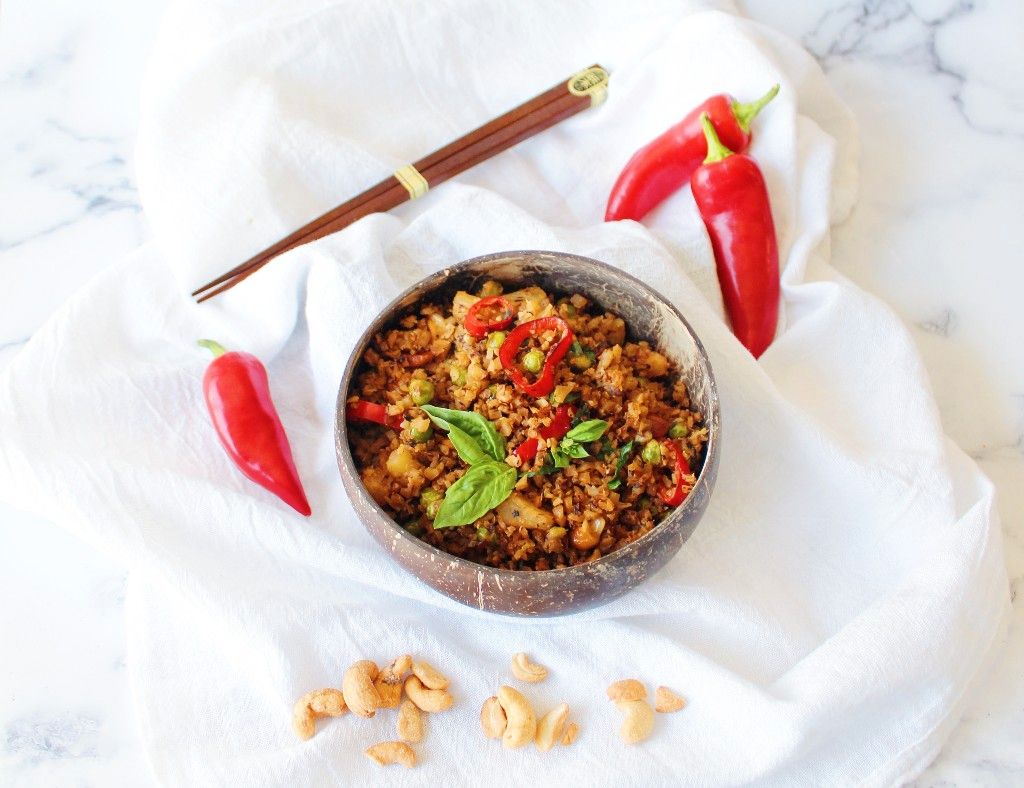 Easy Low Carb Thai Fried Rice