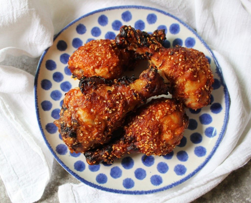 Keto Korean Baked Chicken Drumsticks