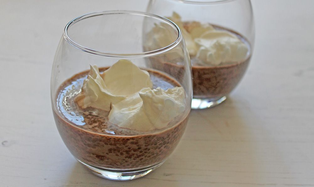 Keto Mocha Chia Pudding