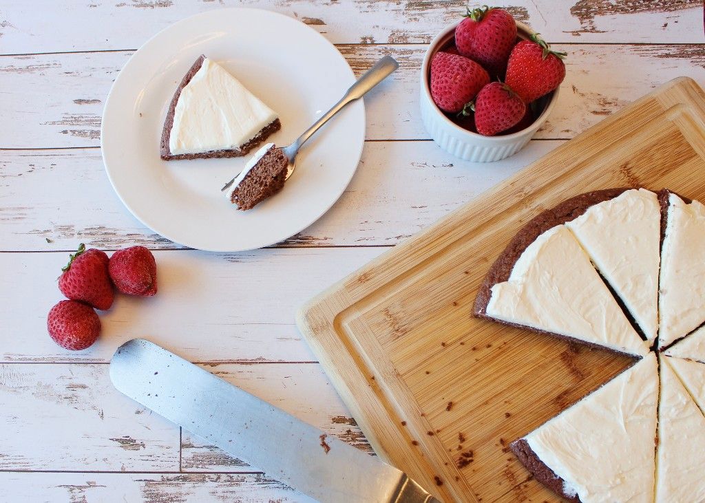 Keto Red Velvet Teacake Slices