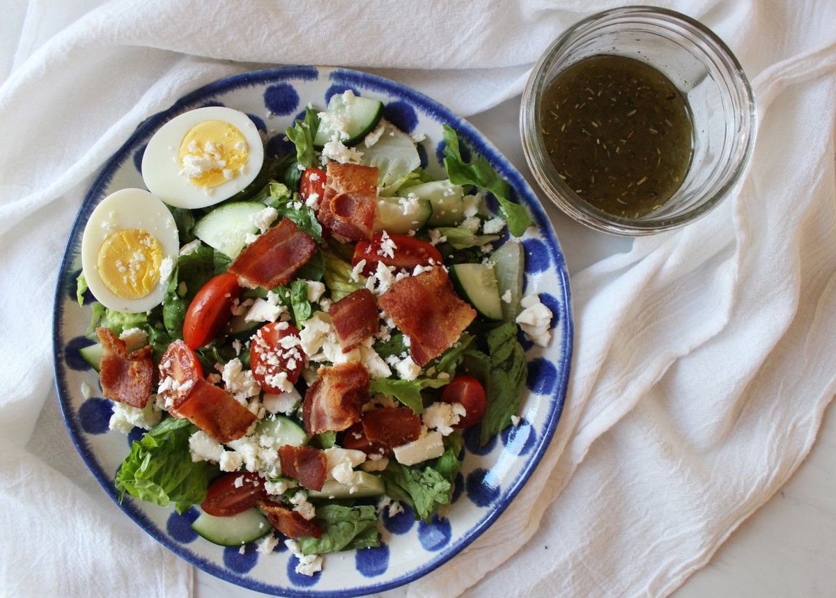 Keto Breakfast Salad