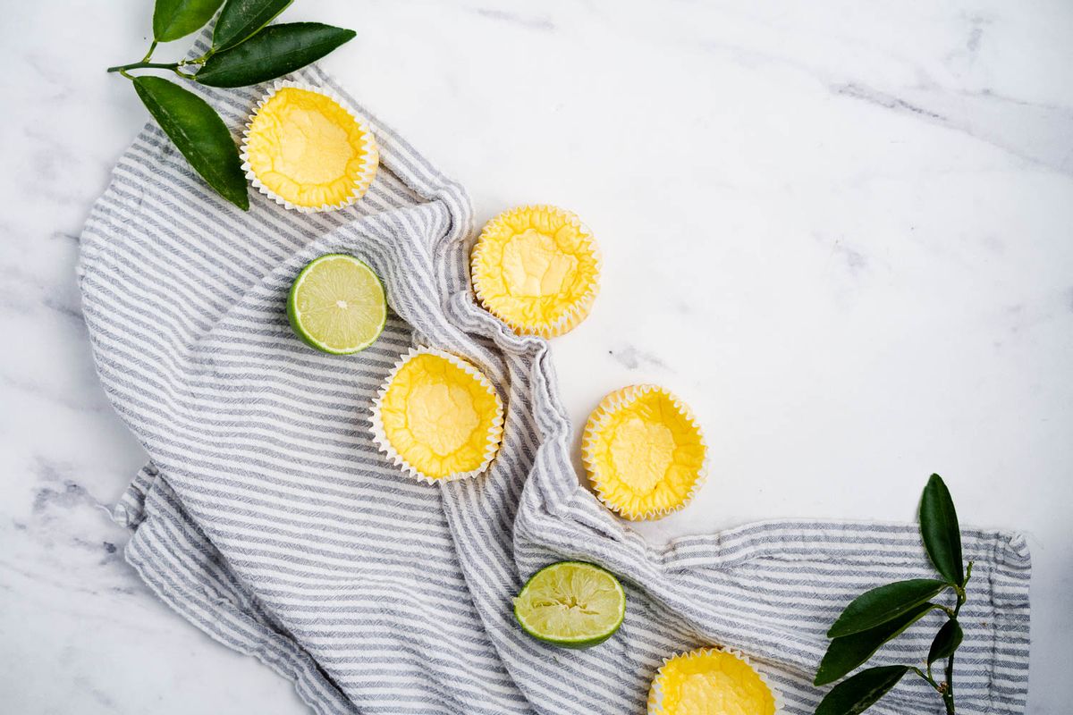 Keto Egg Fast Lime Cups