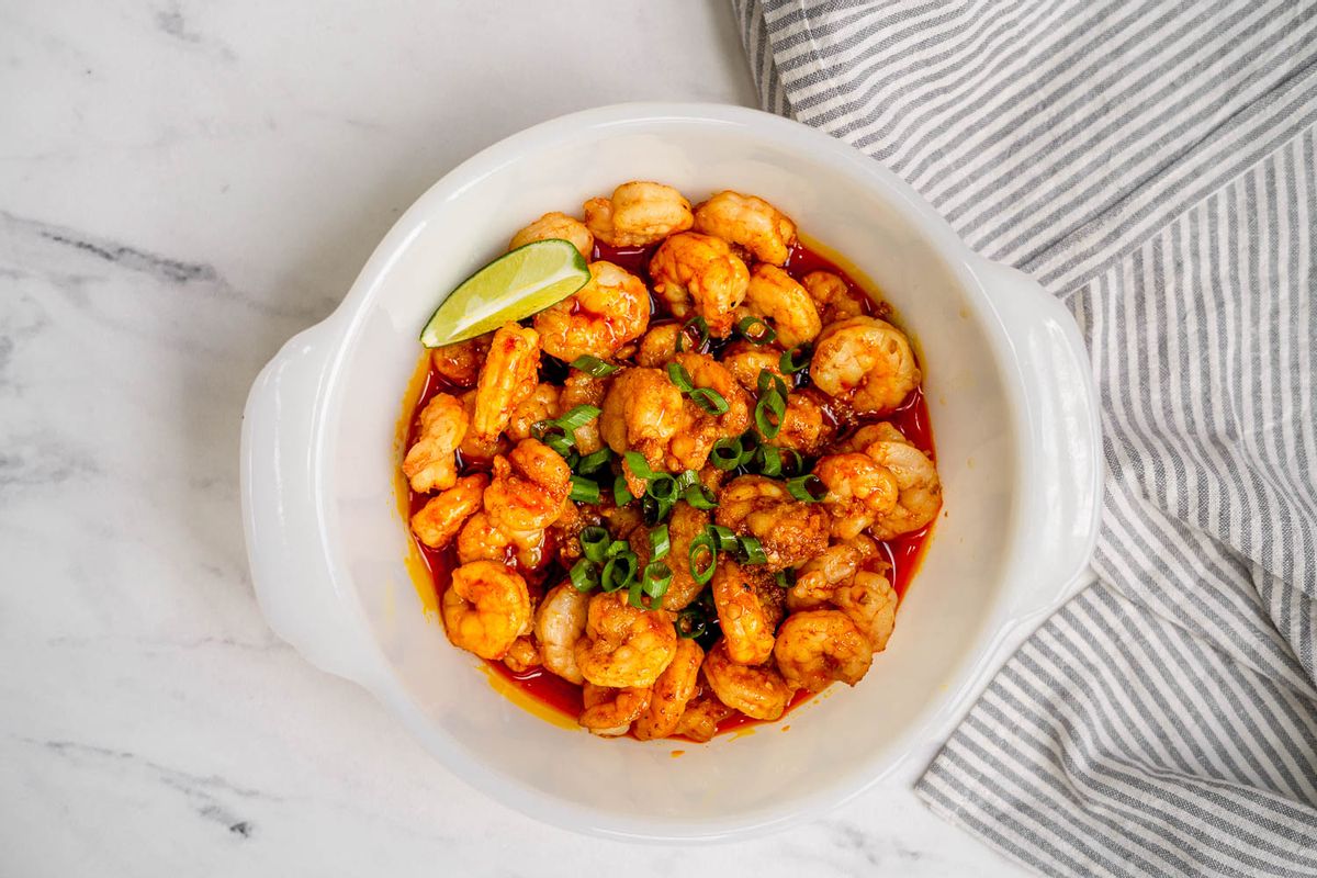 Keto Filipino Shrimp with Achiote Oil