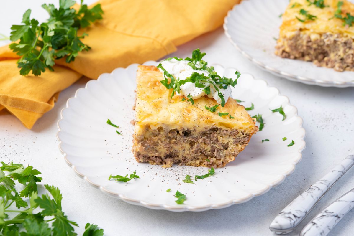 Easy Carnivore Taco Pie