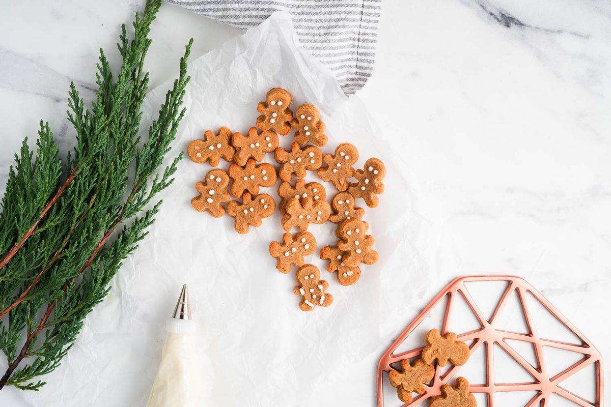 Keto Mini Gingerbread Men