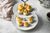 Tea Party Keto Deviled Egg Open Sandwiches