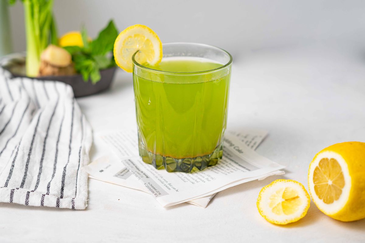 Keto Ginger Lemon Cordial