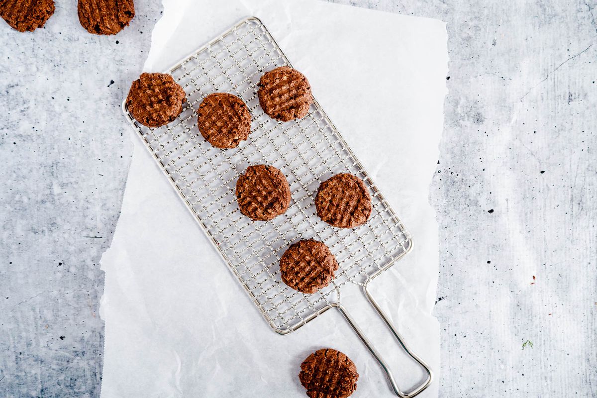 Keto Chocolate Almond Butter Cookies