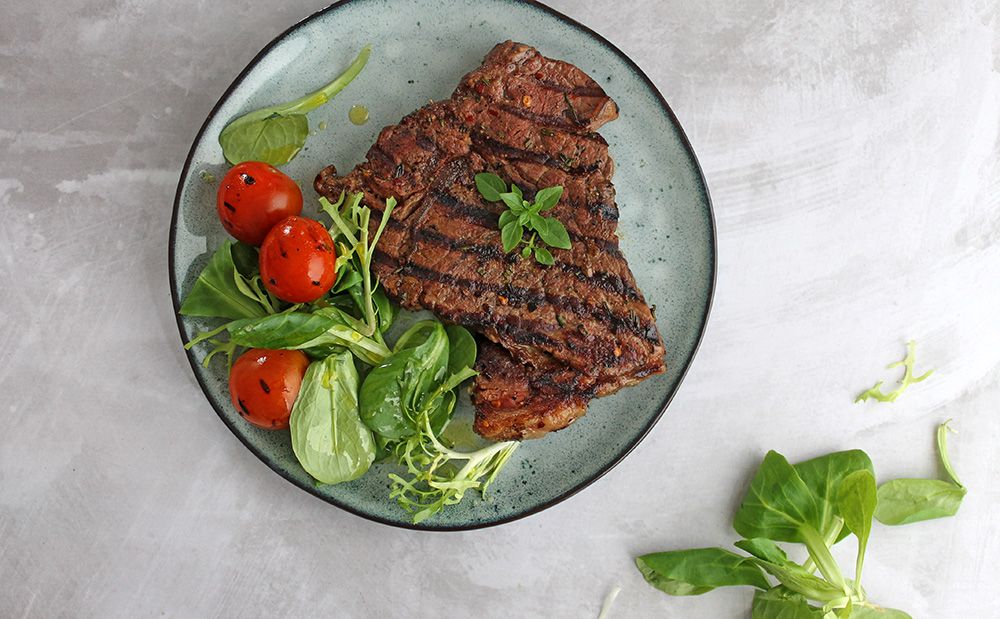 Keto Italian Steak And Tomatoes