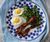 Keto Egg Bacon and Greens Plate