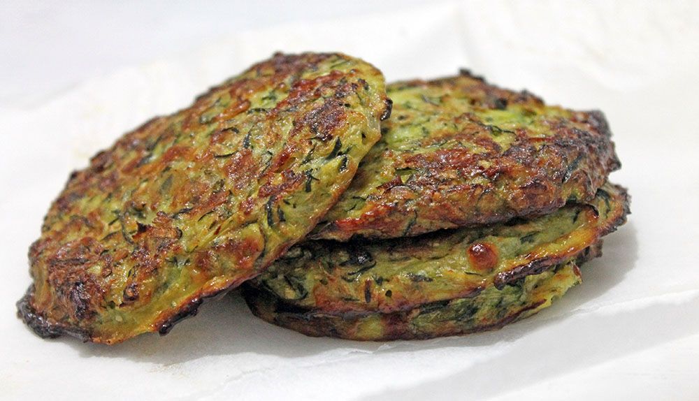 Best Keto Cheesy Zucchini Pancakes