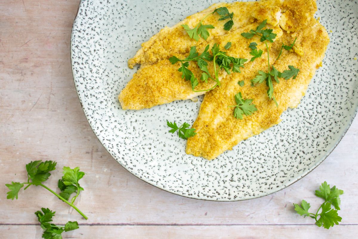 Keto Quick Curry Fried Fish