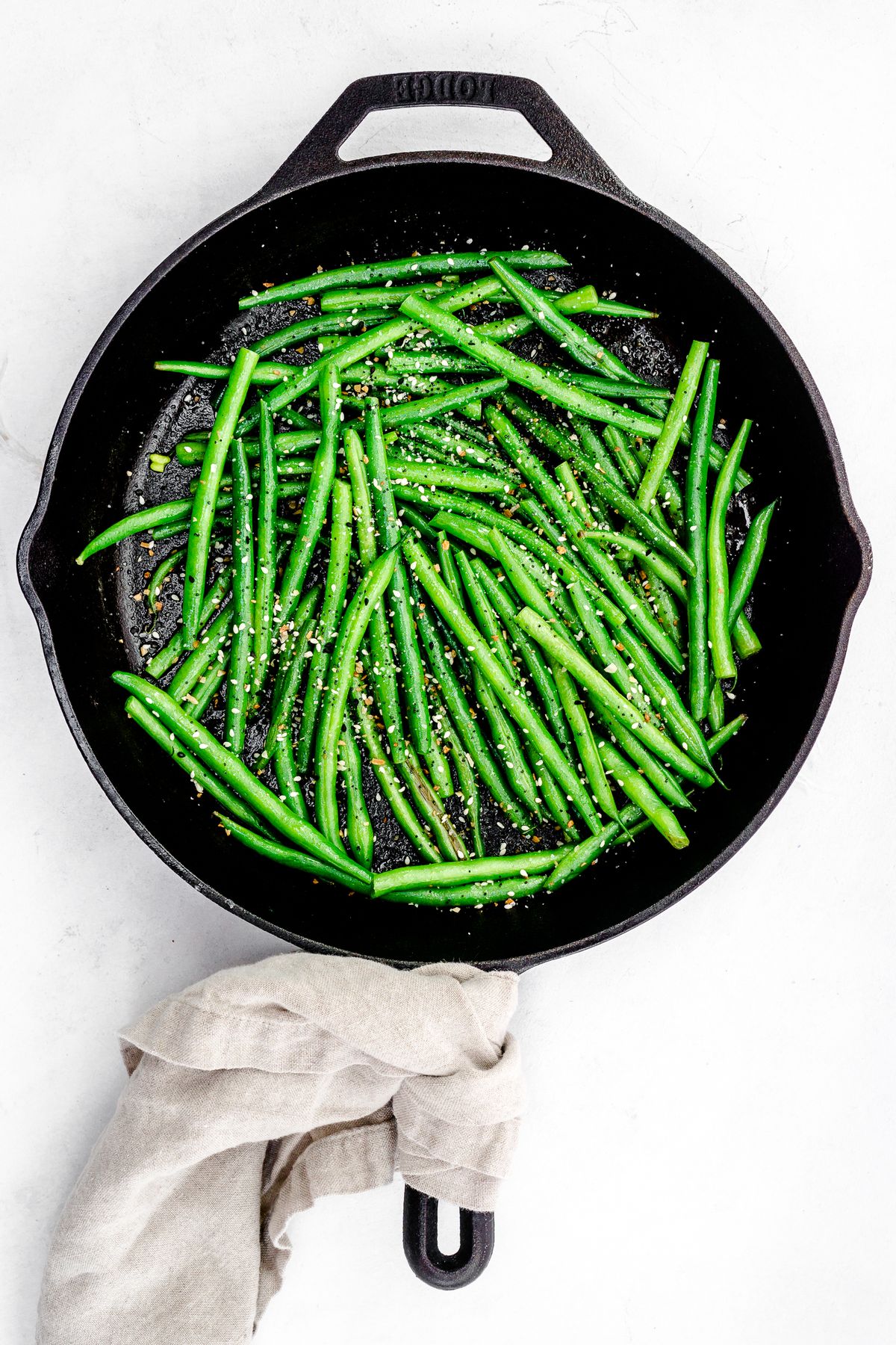 Keto Everything Bagel Green Beans