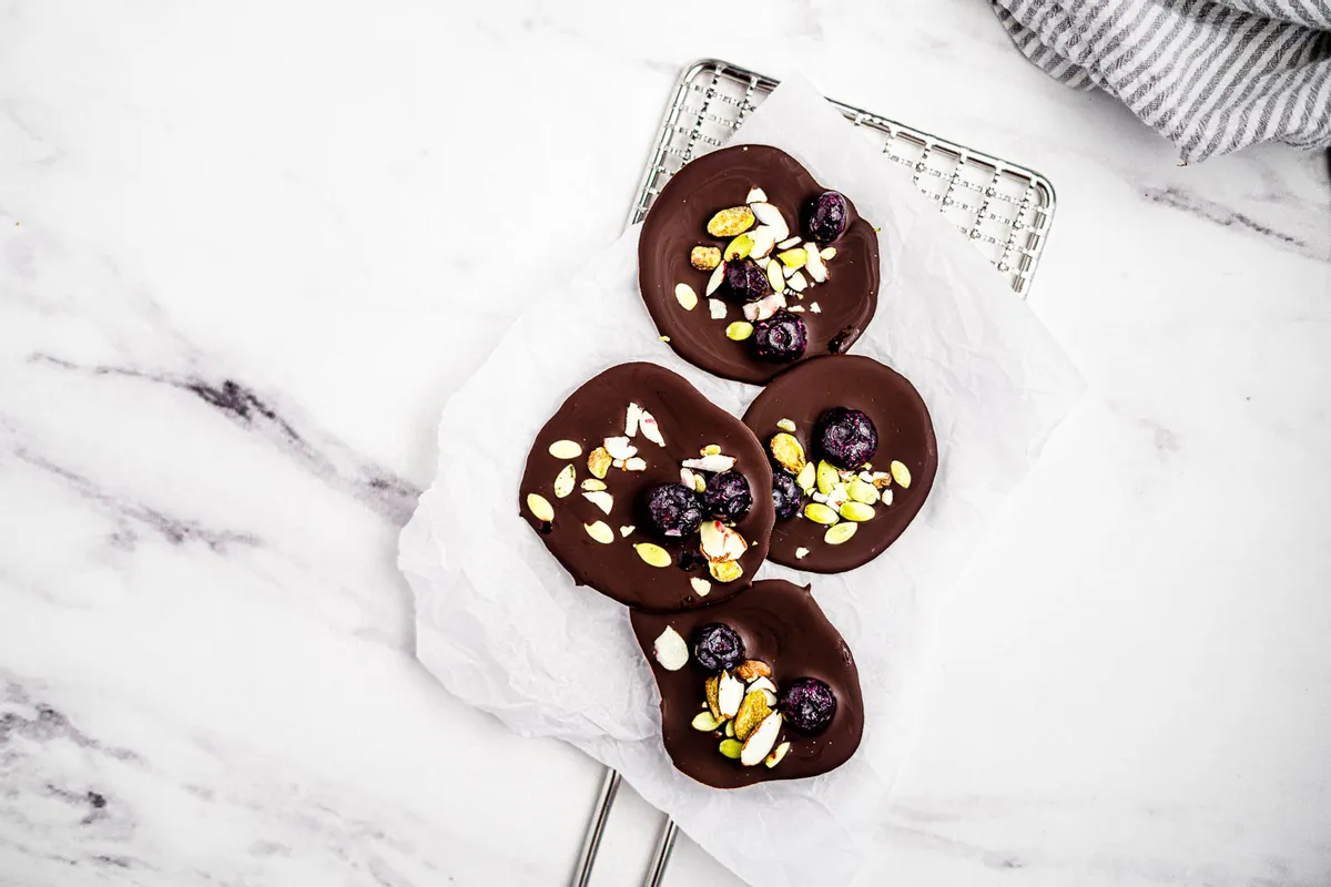 Keto Chocolate Mendiants