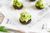 Keto Guacamole Stuffed Mushroom Snack Bites