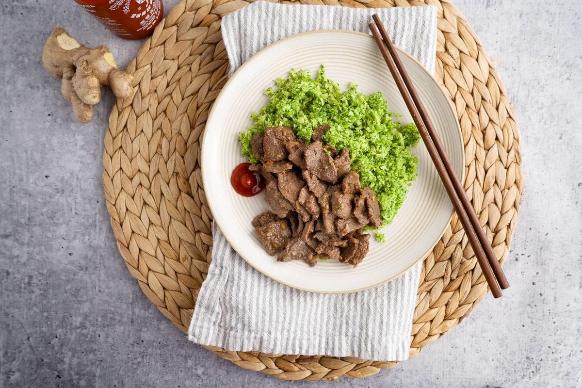 Keto Beef and Broccoli Rice