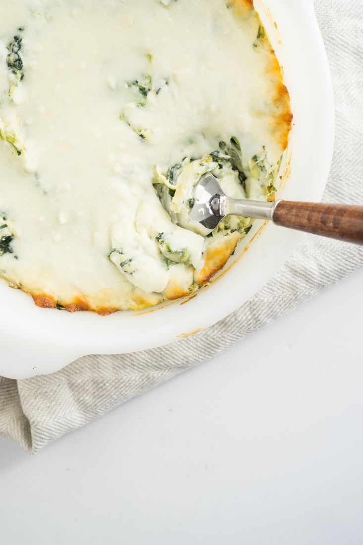 Keto Classic Spinach + Artichoke Dip