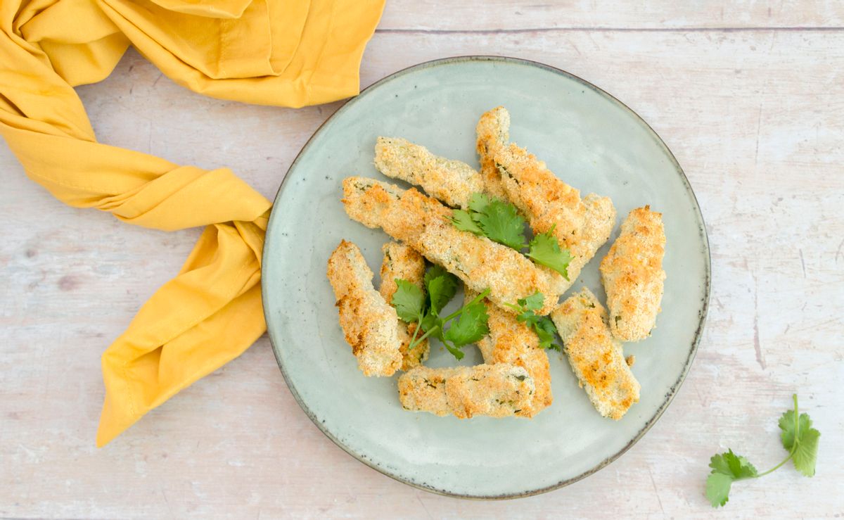 Keto Air Fryer Crispy Parmesan Fried Pickles