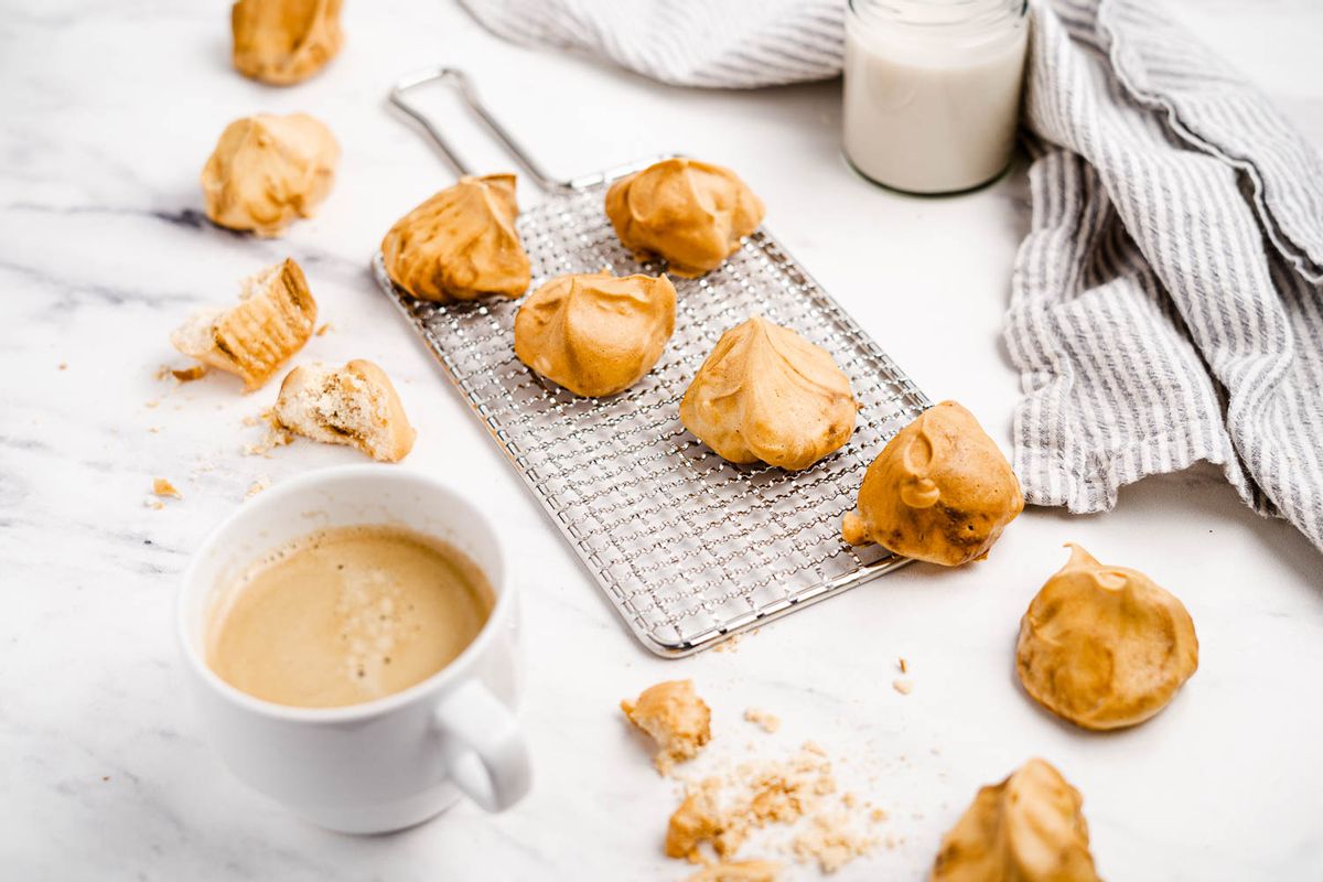 Keto Coffee Meringues