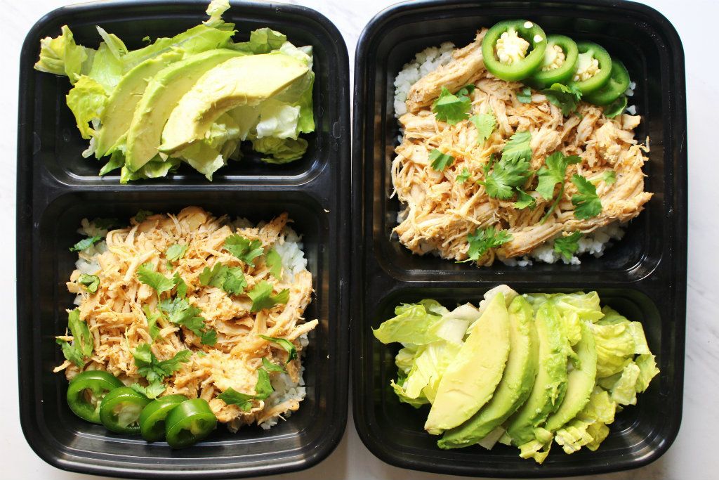 Keto Chicken Enchilada Bowls