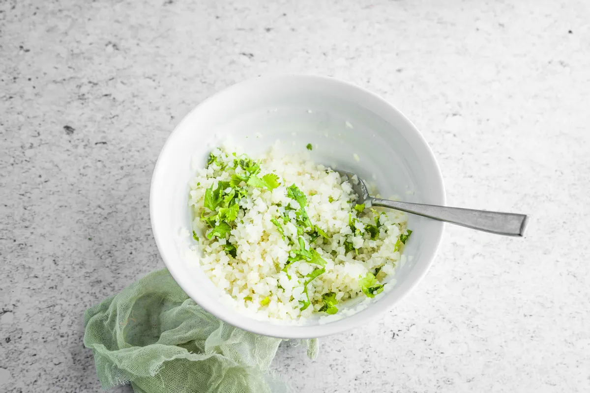 Keto Vegan Cilantro Lime Rice