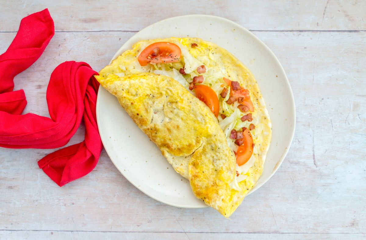 Keto BLT Omelette