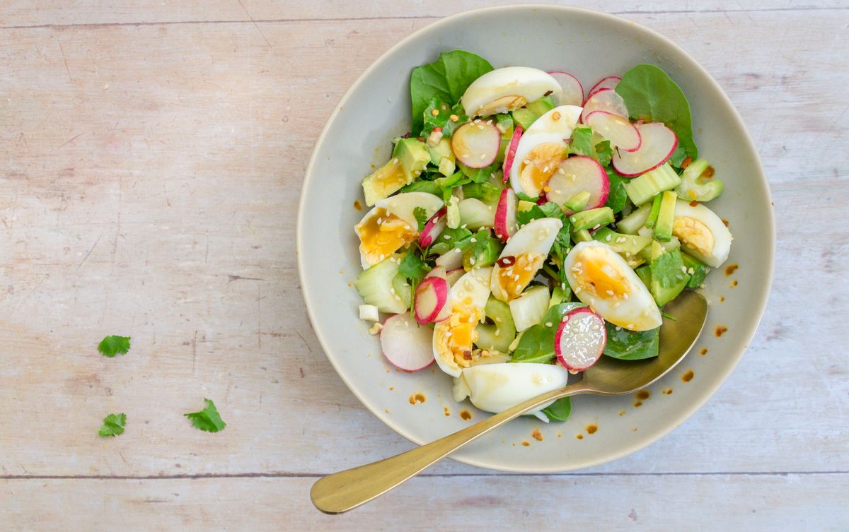 Keto Sesame Egg Salad