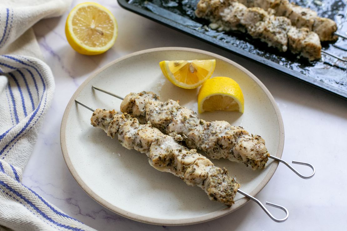 Best Keto Greek Chicken Skewers (Souvlaki) Carb Manager