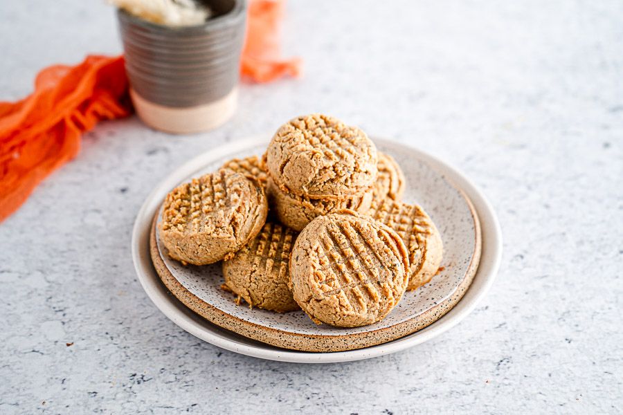 Keto Vegan Peanut Butter Cookies