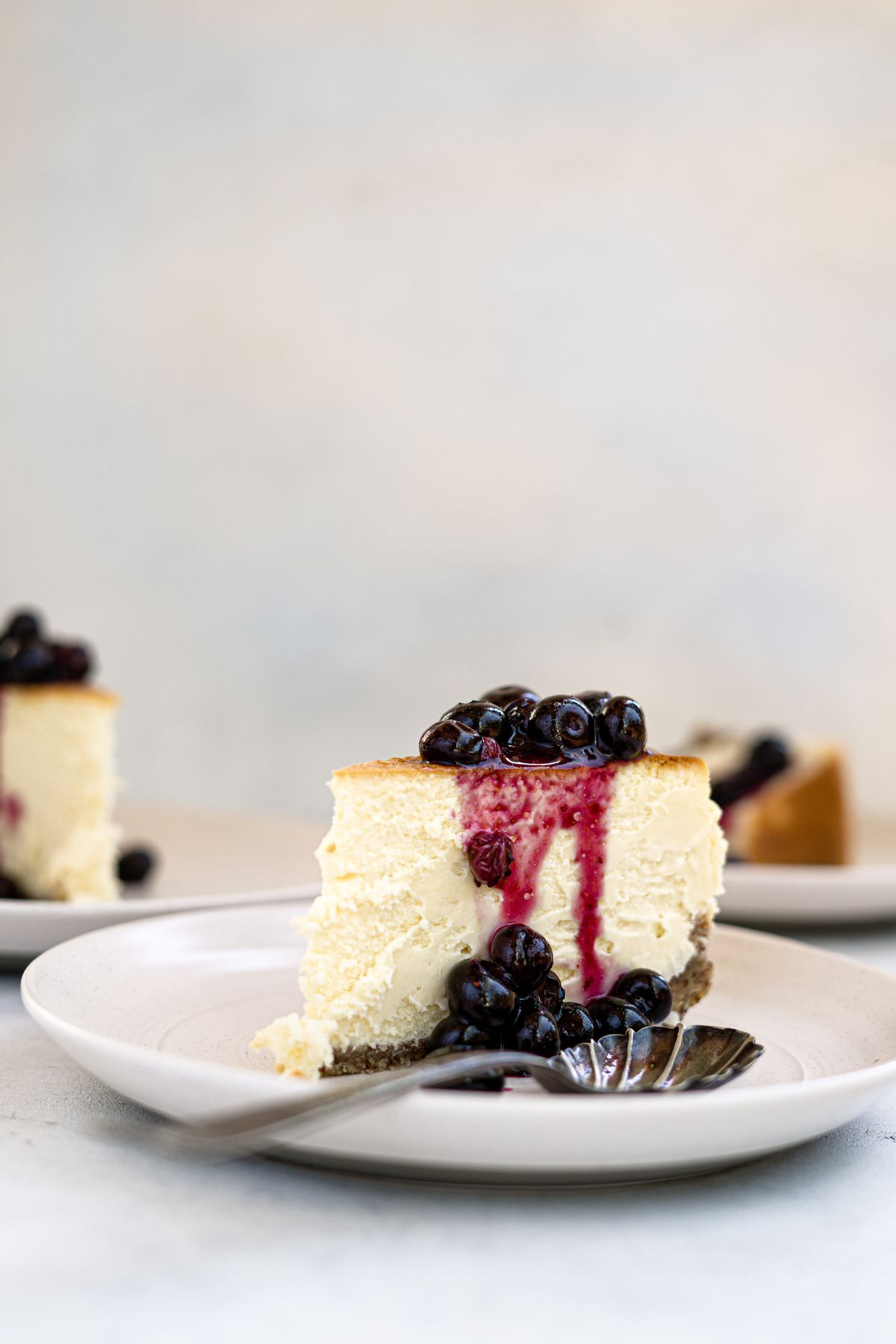 The Ultimate Low Carb Blueberry Cheesecake