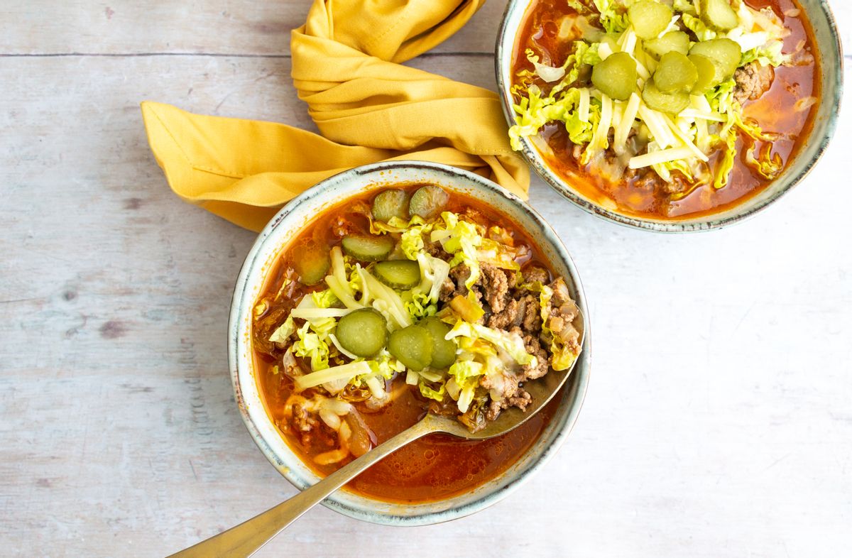 Keto Hamburger Soup