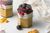 Moderate Carb No-bake Cherry Cheesecake Jars