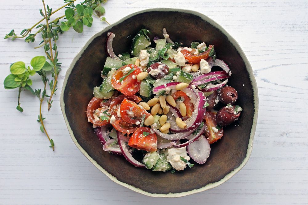 Low Carb Greek Salad